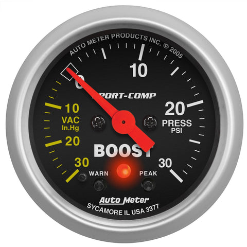 AutoMeter Sport-Comp Analog Gauges 3377